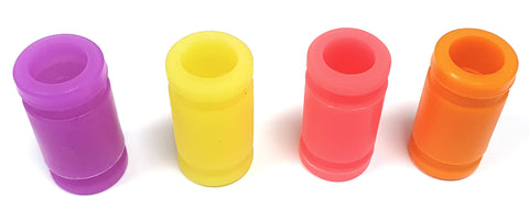 A10005M 1/8 RC Nitro Engine Silicone Joint Coupling Pipe 45mm Long x 4 Mix