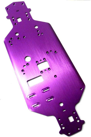 02001 1/10 Car Alloy Aluminium Purple Chassis Plate - HSP Sonic Parts