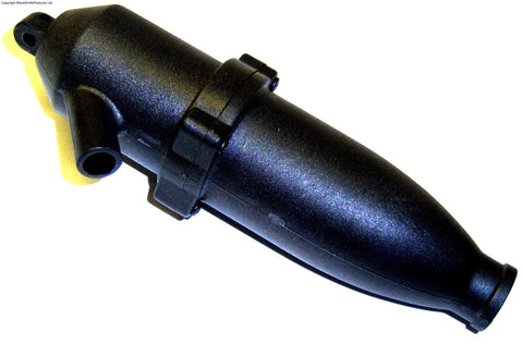 02026 Plastic Muffler Exhaust Pipe - Behemoth HSP Hi Speed Parts