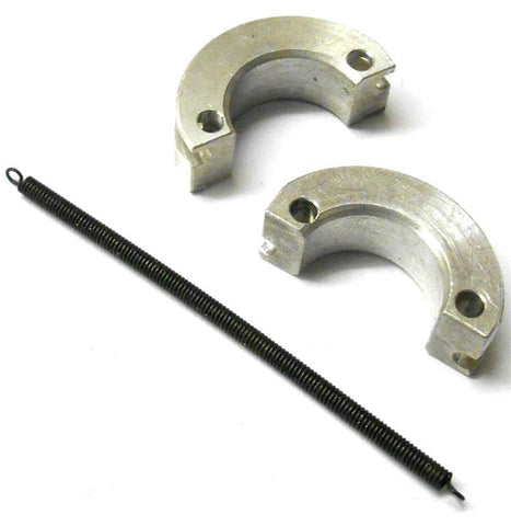 02048 1/10 Scale Alloy Metal Aluminium 2 Shoe Clutch Clip Set with Spring HSP