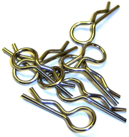 02053 Body Clip Pin 8pcs - Behemoth HSP Hi Speed Parts