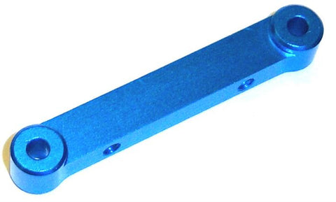 02143b 122034 1/10 Alloy Rear Pin End Plate x 1 Blue