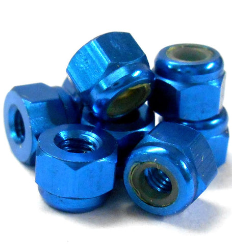 02191B 122049 Aluminium Nylon Locknut M3 3mm Nylon Nut x 8 HSP