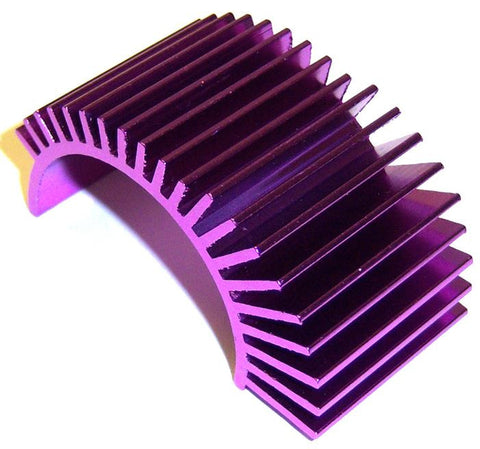 03300 RC 540 550 Heatsink Heat Sink Purple Brontosaurus HSP Hi Speed Parts