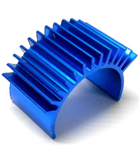 03301 RC 380 Heatsink Heat Sink Blue - Brontosaurus HSP Hi Speed Parts