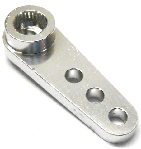 059619 1/10 1/8 1/5 RC Steering Servo Horn Arm 25 Teeth Tooth 25T Silver Single