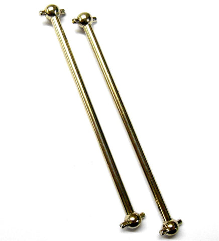 06061T 84mm Entire Length Dogbone Drive Shaft x 2 - 78mm Between Pins Stainless Steel