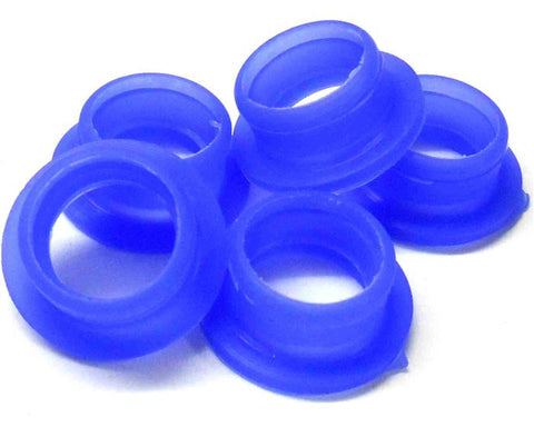 A10002B5 1/8 Scale RC Nitro Engine .21 - .28 Rear Exhaust Manifold Gasket 5 BLUE