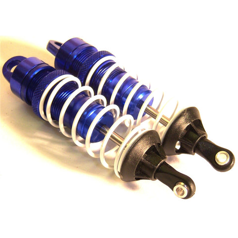 BS903-004 1/8 1/10 Scale 95mm Buggy Oil filled Aluminium RC Shock Absorber Blue x 2