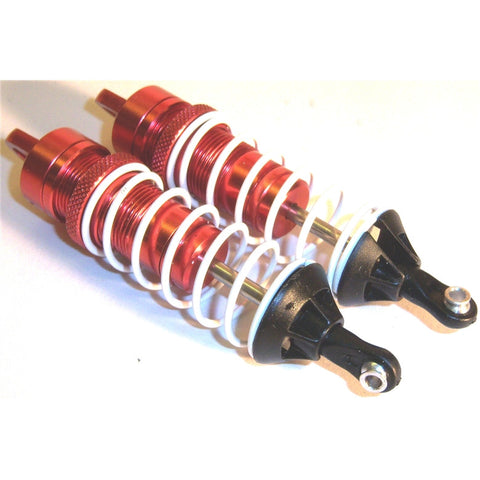 BS903-004 1/8 1/10 Scale 95mm Buggy Oil filled Aluminium RC Shock Absorber Red x 2