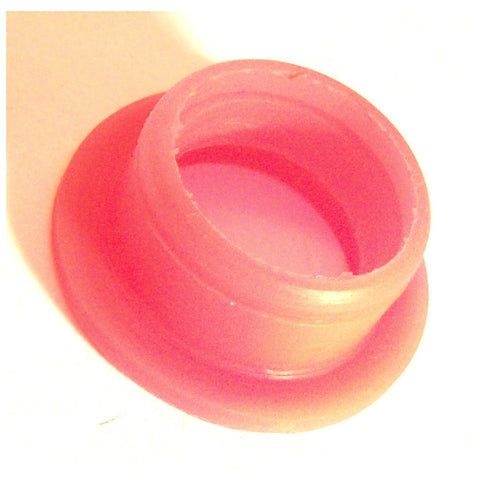 A10002R 1/8 RC Nitro Engine .21 - .28 + Silicone Rear Exhaust Manifold Gasket x 1 Red