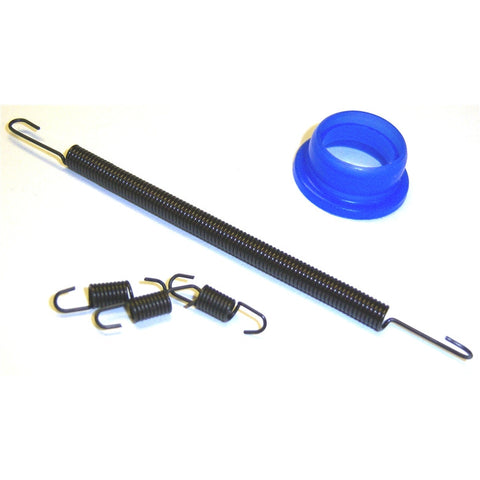 1/8 Scale Manifold RC Nitro .21 + Engine Long + Short Exhaust Spring Gasket Blue