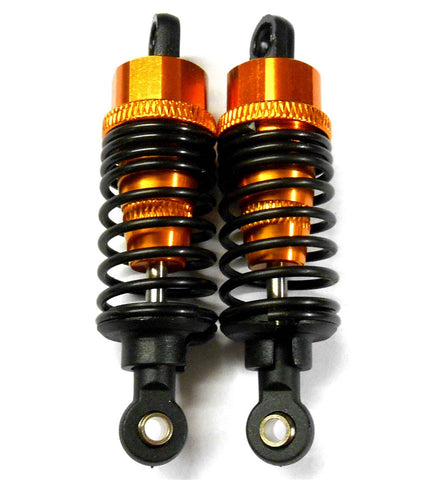 102004OR 02114 1.10 RC Alloy Oil Filled Shock Absorber Damper 2 Orange 60mm