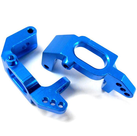 02132 102010 Aluminium Steering Arm Mount HSP Upgrades Blue