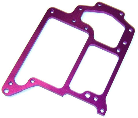 102065 1/10 Alloy Radio Tray Upper Plate Purple HSP x 1