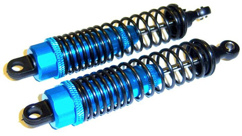 06038 / 106004 1/10 Scale Shock Absorber Alloy Aluminium HSP 90mm Long Blue