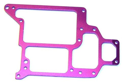 108065 1/10 Alloy Upper Plate Radio Tray Purple HSP x 1