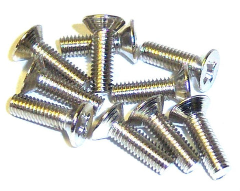 11453 ISO3*10 Metric F-Head Screw 10pcs 3mm x 10mm