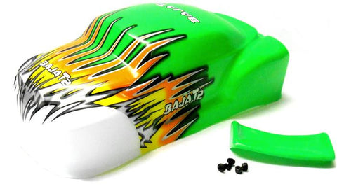 11911 Off Road Nitro RC 1/16 Scale Monster Truck Body Shell Cover Green