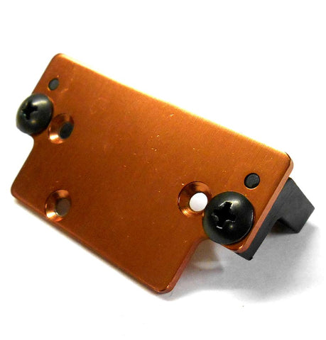 18010 1/10 Scale Rock Crawler Servo Mount Plate x 1 Orange