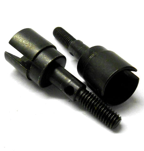 18012 1/10 Scale Rock Crawler Wheel Axles x 2 Black