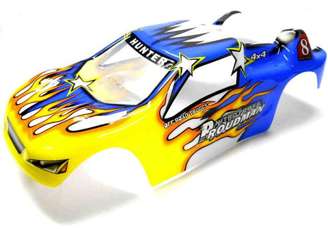 18301 Off Road Nitro RC 1/16 Scale Truggy Body Shell Cover Blue