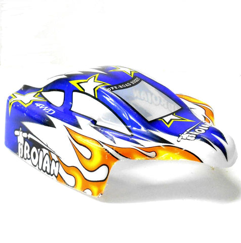 18501 Off Road Nitro RC 1/16 Scale Buggy Body Shell Blue Cut
