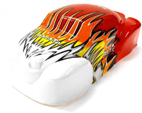 19012 Off Road Nitro RC 1/16 Scale Monster Truck Body Shell Cover Red Uncut