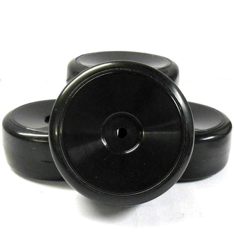 A290033 1/10 Scale On Road Hard Drift Tread Car RC Wheels Tyres Disc Black x 4