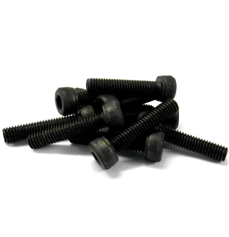 M3 x 14mm 3 x 14 Black Inner Hex Cap Socket Screw x 10 Metric Thread