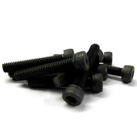 M3 x 18mm 3 x 18 Black Inner Hex Cap Socket Screw x 10 Metric Thread