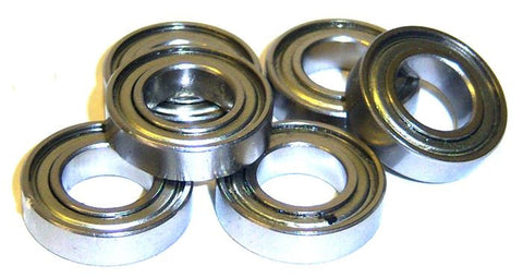 45038 103052 19mm x 10mm x 5mm Roller Ball Bearings x6 19x10x5