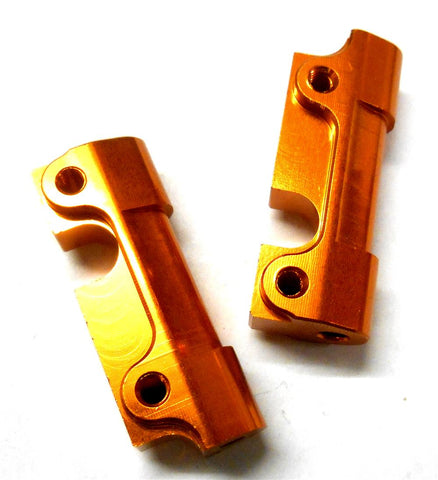 512006 1/10 Off Road Truck RC Alloy Front / Rear Gearbox Mount Orange