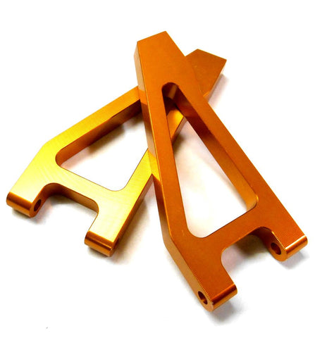 513006 1/10 Off Road Truck RC Alloy Front Upper Suspension Arm Orange