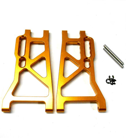 513008 1/10 Off Road Truck RC Alloy Rear Lower Suspension Arm Orange