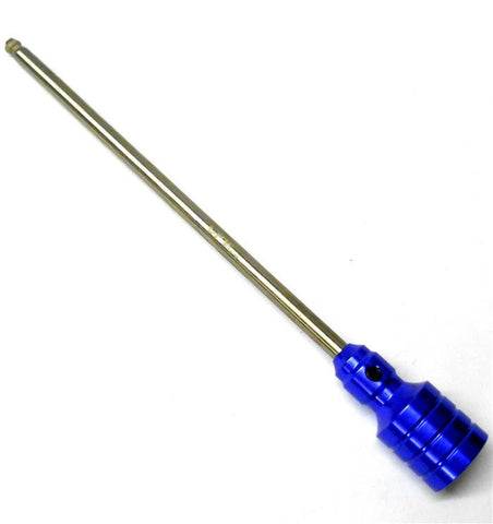 51604B RC Helicopter Starter Starting Rod Shaft 6mm Fixed Blue