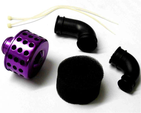 51705P Short Purple Alloy RC Air Filter Sponge 1/10 1/8