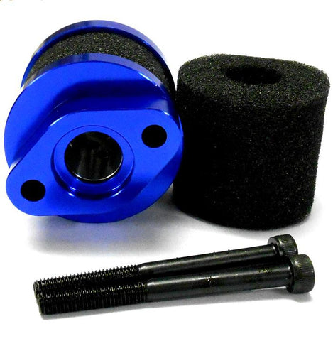 51715B Blue Open Alloy RC Petrol Air Filter Sponge 1/5