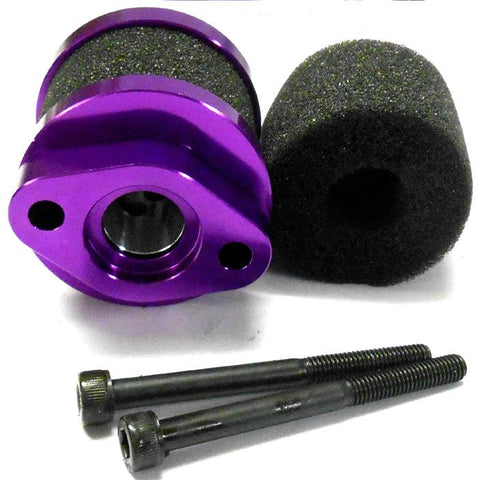 51715P Pink Open Alloy RC Petrol Air Filter Sponge 1/5