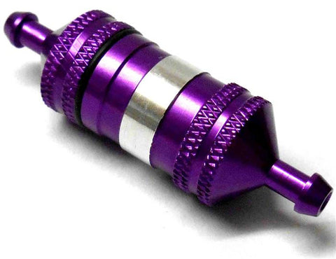 51751P 1/10 1/8 Scale RC Model Alloy Aluminium Oil Nitro Glow Fuel Filter Pink