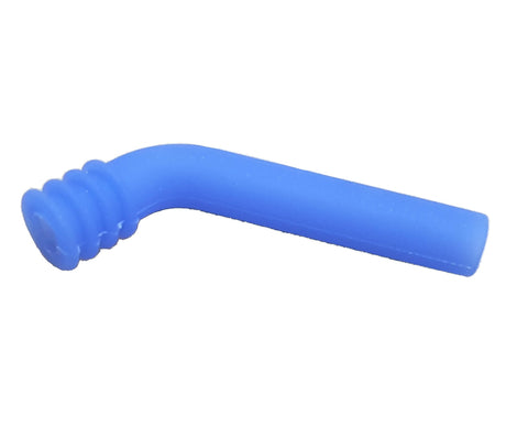 51813N 1/10 Scale RC Nitro Engine Exhaust Pipe Silicone End Deflector Navy Blue 8mm