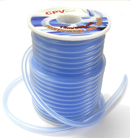 51821B Light Blue RC Engine Nitro Glow Fuel Line 1 Meter 5mm OD x 2.3mm ID