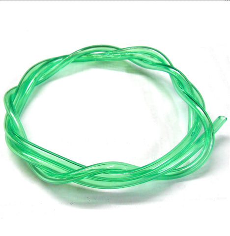 51826G Neon Green RC Engine Petrol or Nitro Gas Fuel Line 1 Meter 5mm x 2.5mm