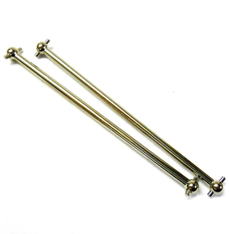 518304TS 1/10 Scale Steel Upgade Front / Rear Dogbone 101mm Drive Shaft 2 Silver