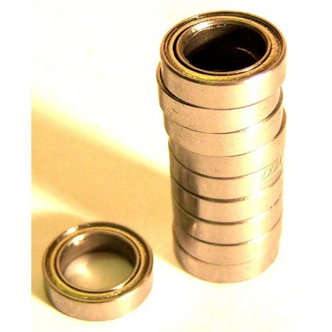 10 X Metal Sealed Ball Bearings 22mm X 10mm X 6mm 22x10x6 22 x 10 x 6