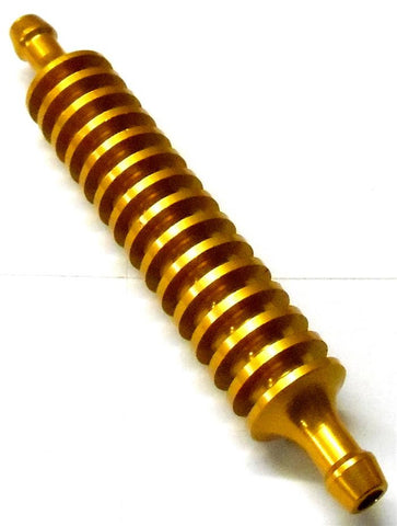 52513A RC Nitro Engine Glow Fuel Cooler Heatsink Gold
