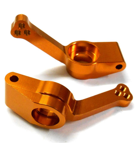 533023 1/10 Off Road Truck Alloy Rear Hub Carrier Left Right Orange