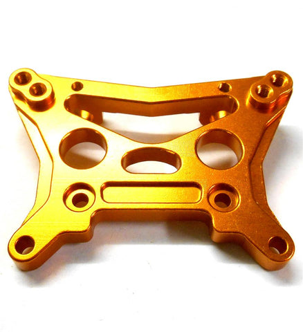539080 1/10 Off Road Truck Alloy Front Shock Tower x 1 Orange