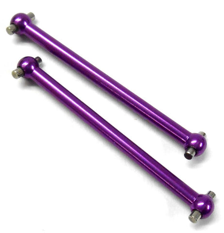 580027 1/16 Scale Alloy Upgade Front / Rear Dogbone 46mm Drive Shaft 2 Purple