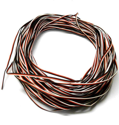 Futaba Extension Lead Wire Flat 1m 100cm 1000mm 26AWG